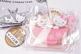 Natsume Yuujinchou Sanrio Characters Collaboration Acrylic Keychain [1.Hello Kitty x Nyanko Sensei]