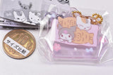 Natsume Yuujinchou Sanrio Characters Collaboration Acrylic Keychain [5.Kuromi x Nyanko Sensei]