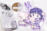 The Movie Sailor Moon Cosmos x Sanrio Characters Rubber Mascot Part.2 [5.Eternal Sailor Saturn x My Sweet Piano]