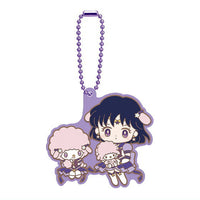 The Movie Sailor Moon Cosmos x Sanrio Characters Rubber Mascot Part.2 [5.Eternal Sailor Saturn x My Sweet Piano]