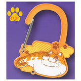 Yoru wa Neko to Issho Kyuruga acrylic carabiner [4.Yellow]