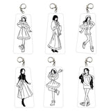 Osanpo wa kisetsu o matotte. Acrylic key chain Part.9 [All 6 type set(Full Complete)]