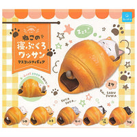 Cat nebucroissant mascot figure [All 6 type set (Full Complete)]