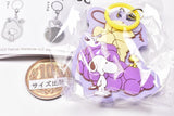 PEANUTS SNOOPY Mejirushi rubber charm Fruits ga ippai! [4.Grape]