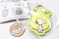 PEANUTS SNOOPY Mejirushi rubber charm Fruits ga ippai! [6.Pear]