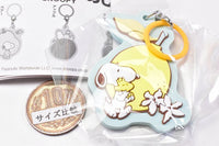 PEANUTS SNOOPY Mejirushi rubber charm Fruits ga ippai! [8.Lemon]