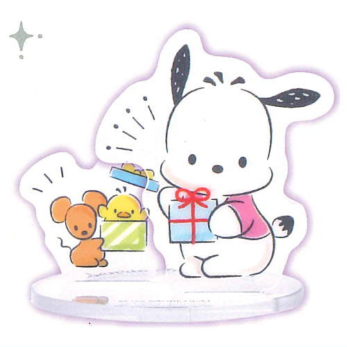 Sanrio Characters Shopping Together Acrylic Stand [5.Pochacco]