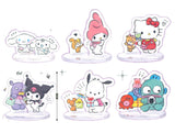 Sanrio Characters Shopping Together Acrylic Stand [All 6 type set(Full Complete)]