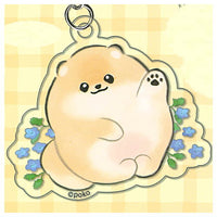 Fuwafuwa pome Popochi Acrylic Keychain [1.Popochi]