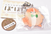 Fuwafuwa pome Popochi Acrylic Keychain [6.Friend (brown)]