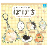 Fuwafuwa pome Popochi Acrylic Keychain [All 6 type set (Full Complete)]