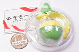 Mukikitsune mascot figure [2.Green apple]