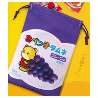 Abekko Ramune kinchaku pouch [1.Grape]