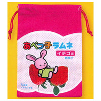 Abekko Ramune kinchaku pouch [2.Strawberry]