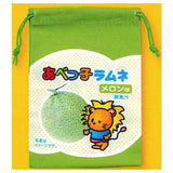 Abekko Ramune kinchaku pouch [3.Melon]