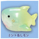 Mochikko Shark Clears sofubi Part.2 [4.Mint & lemon]