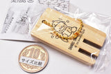 Sanrio Characters Sauna Wood Keychain [5.Pekkle]