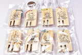 Sanrio Characters Sauna Wood Keychain [All 8 type set(Full Complete)]