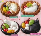 Felissimo Nekobu Sweets Nyanko Cushion Figure [All 4 type set(Full Complete)]