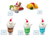 Baby animals standing quietly in the show window of a retro coffee shop [All 5 type set(Full Complete)]