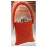 Die-cast! Hip flask mascot with case [4.Light brown]