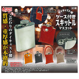 Die-cast! Hip flask mascot with case [All 5 type set(Full Complete)]