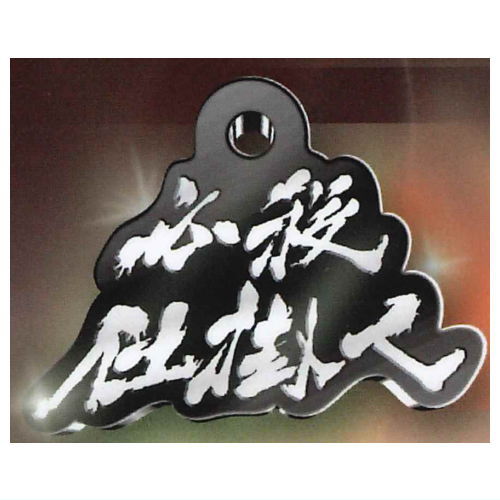 Hissatsu metal key chain [3.Hissatsu shikakenin]