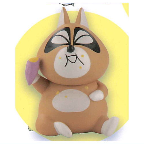 Debubono figure mascot [3.Araiguma-kun]