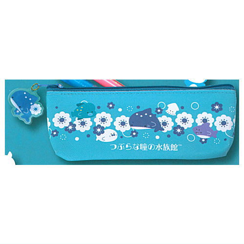 Tsuburana hitomi no Aquarium pen pouch [1.Whale shark]