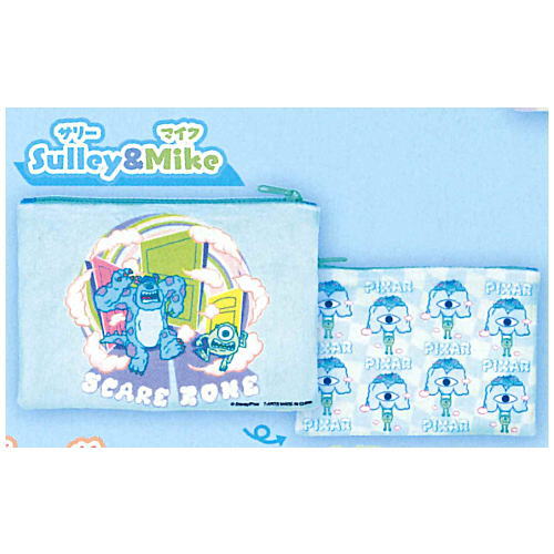 Mofutto Pouch Collection Pixar Character [2.Sulley&Mike]