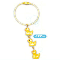 Triple duck wire charm [1.Yellow]