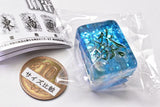 Mahjong tiles with crystal glitter ball chain [5.Hatsu]