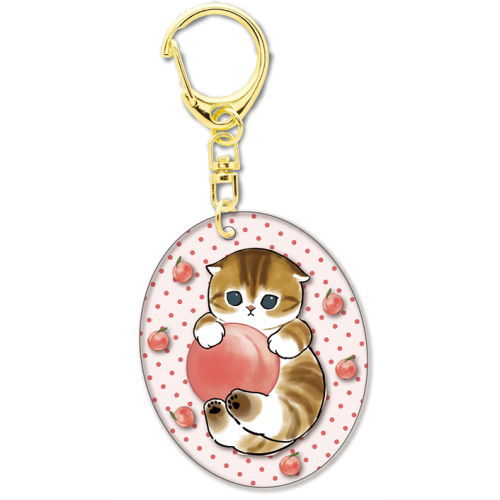 mofusand acrylic key chain Part.2 [1.Peach]