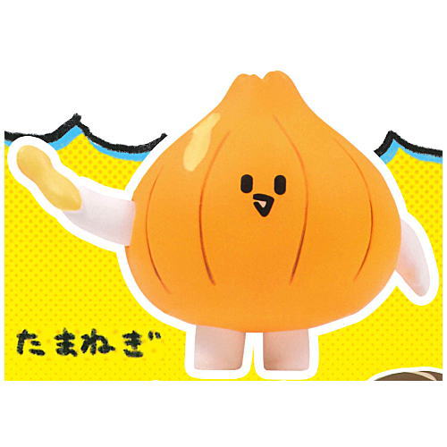 Difficult vegetable mascot figure [1.Onion]