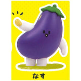 Difficult vegetable mascot figure [3.Eggplant]