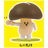 Difficult vegetable mascot figure [5.Shiitake]