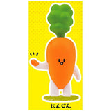 Difficult vegetable mascot figure [6.Carrot]