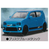 1/64SCALE Suzuki Alto Works HA36S edition [3.Blisk blue metallic]