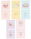 Natsume Yuujinchou Sanrio Characters Collaboration Square Pouch [All 5 type set (Full Complete)]