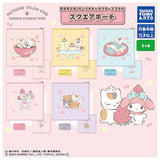 Natsume Yuujinchou Sanrio Characters Collaboration Square Pouch [All 5 type set (Full Complete)]