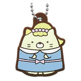 Movie Sumikkogurashi Tsugihagi Factory no Fushigi na Ko rubber mascot part.2 [3.Neko]