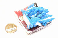 Toho Monster Godzilla Keshigomu [4.A set (blue): Godzilla, Mothra, Gigan]