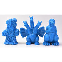 Toho Monster Godzilla Keshigomu [8.B set (blue): Hedorah, King Ghidorah, Godzilla
?]