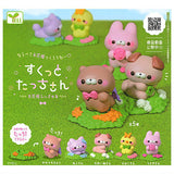 Sukuttotacchisan Flower Garden Figure [All 5 type set(Full Complete)]