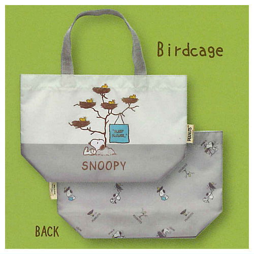 SNOOPY Classic Art Bag Collection [5.Birdcage]