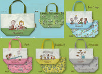 SNOOPY Classic Art Bag Collection [All 5 type set (Full Complete)]