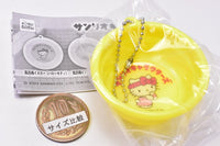 Sanrio Characters Bath Keychain [1.Bucket yellow (Hello Kitty)]