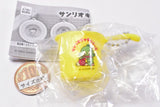 Sanrio Characters Bath Keychain [7.Pail Yellow (Hangyodon)]