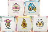 Kobito dukan square pouch [All 5 type set (Full Complete)]