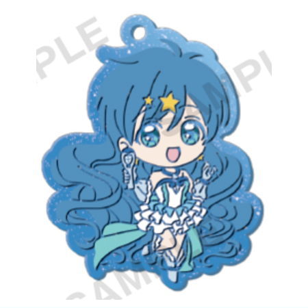 Mermaid Melody Pichi Pichi Pitch Kirarin Rubber Keychain [2.Hanon]